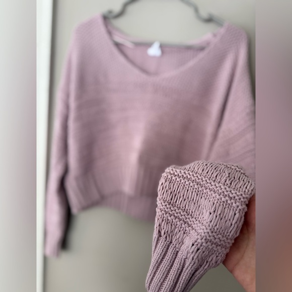 Me to We Light Pink Crew Neck Sweater - Picture 5 of 10